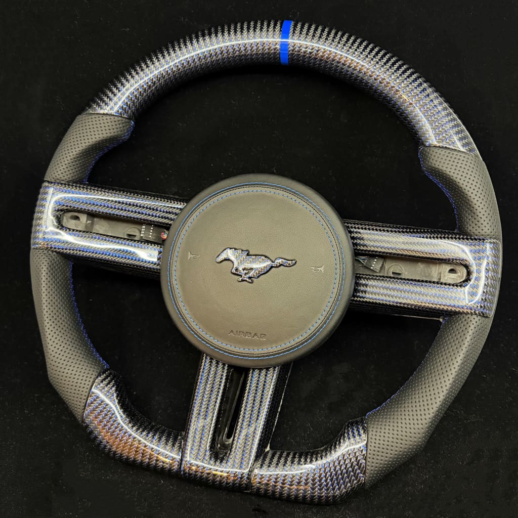 2005-2009 Ford S197 Mustang Carbon Fiber Steering Wheel Steering Wheels