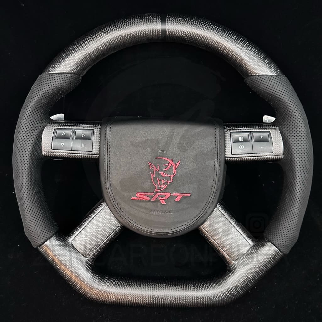 2005-2010 Chrysler 300/ Dodge Charger/Challenger/Magnum Carbon Fiber Steering Wheel Steering Wheels