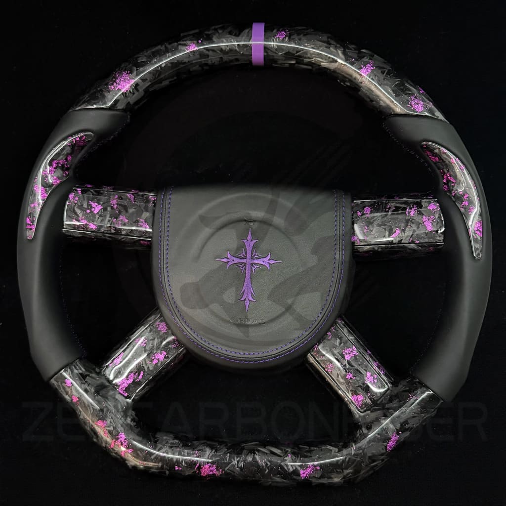2005-2010 Chrysler 300/ Dodge Charger/Challenger/Magnum Carbon Fiber Steering Wheel - Steering Wheels