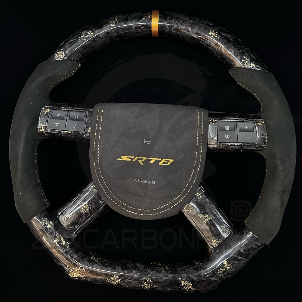 2005-2010 Chrysler 300/ Dodge Charger/Challenger/Magnum Carbon Fiber Steering Wheel Steering Wheel