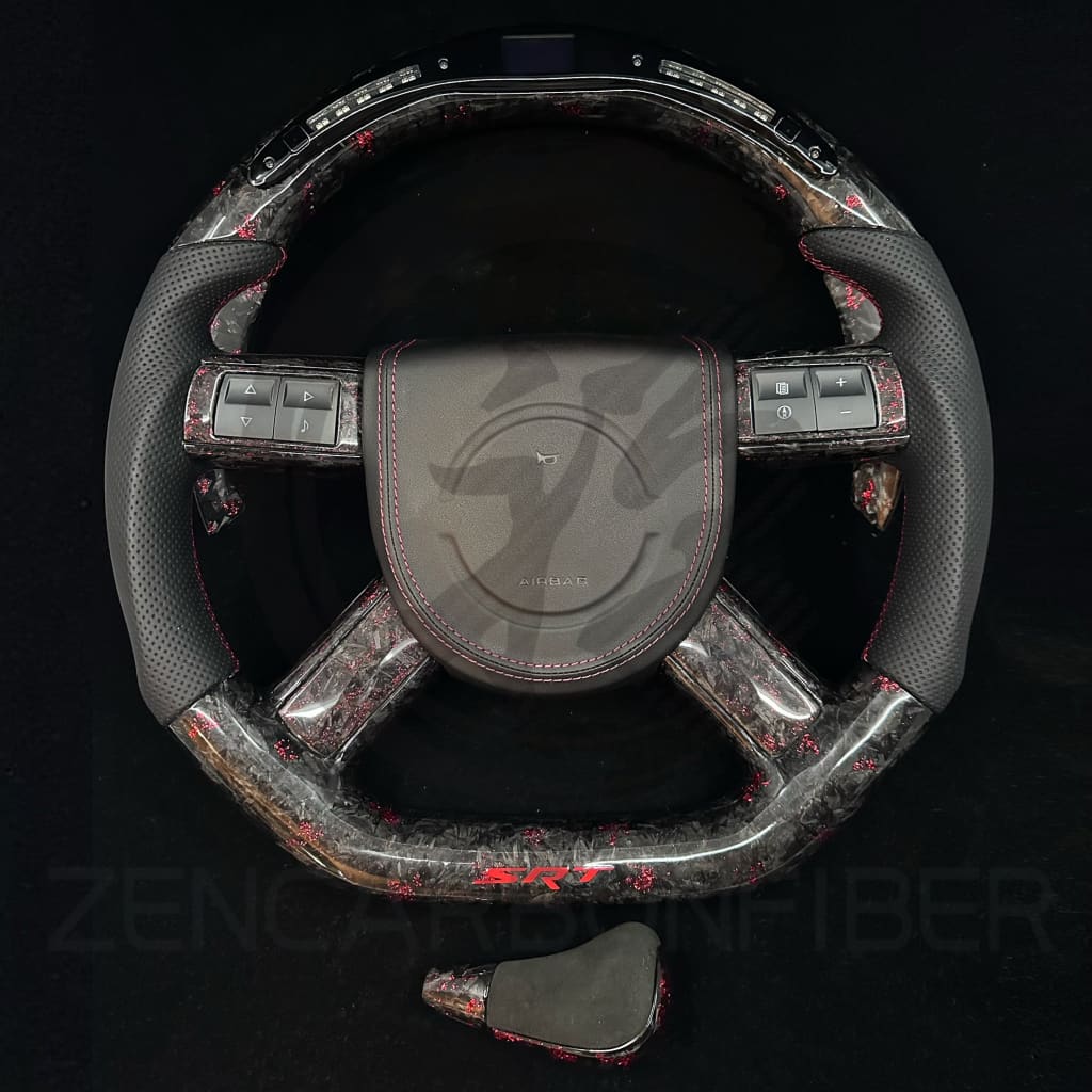 2005-2010 Chrysler 300/ Dodge Charger/Challenger/Magnum Carbon Fiber Steering Wheel - Steering Wheels