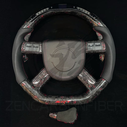2005-2010 Chrysler 300/ Dodge Charger/Challenger/Magnum Carbon Fiber Steering Wheel - Steering Wheels