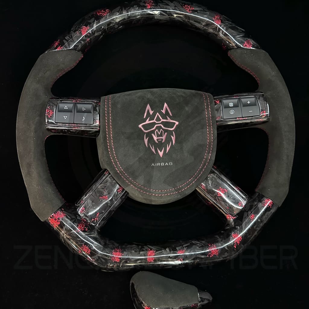 2005-2010 Chrysler 300/ Dodge Charger/Challenger/Magnum Carbon Fiber Steering Wheel - Steering Wheels