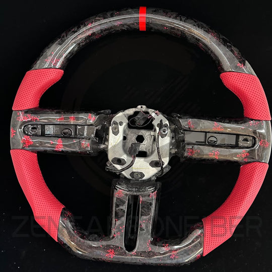 2005-2009 Ford S197 Mustang Carbon Fiber Steering Wheel Steering Wheel