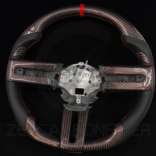 2005-2012 Ford S197 Mustang Carbon Fiber Steering Wheel - Steering Wheels