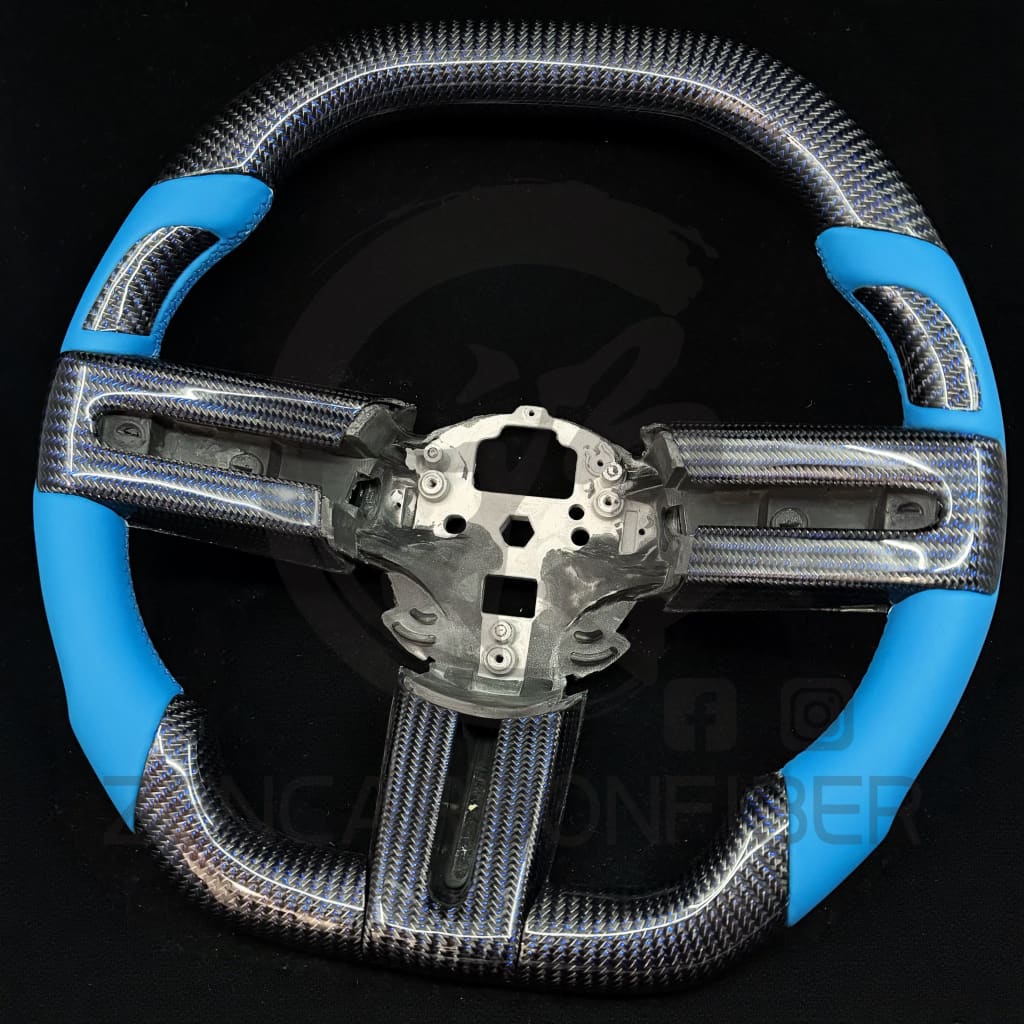 2005-2012 Ford S197 Mustang Carbon Fiber Steering Wheel Steering Wheels
