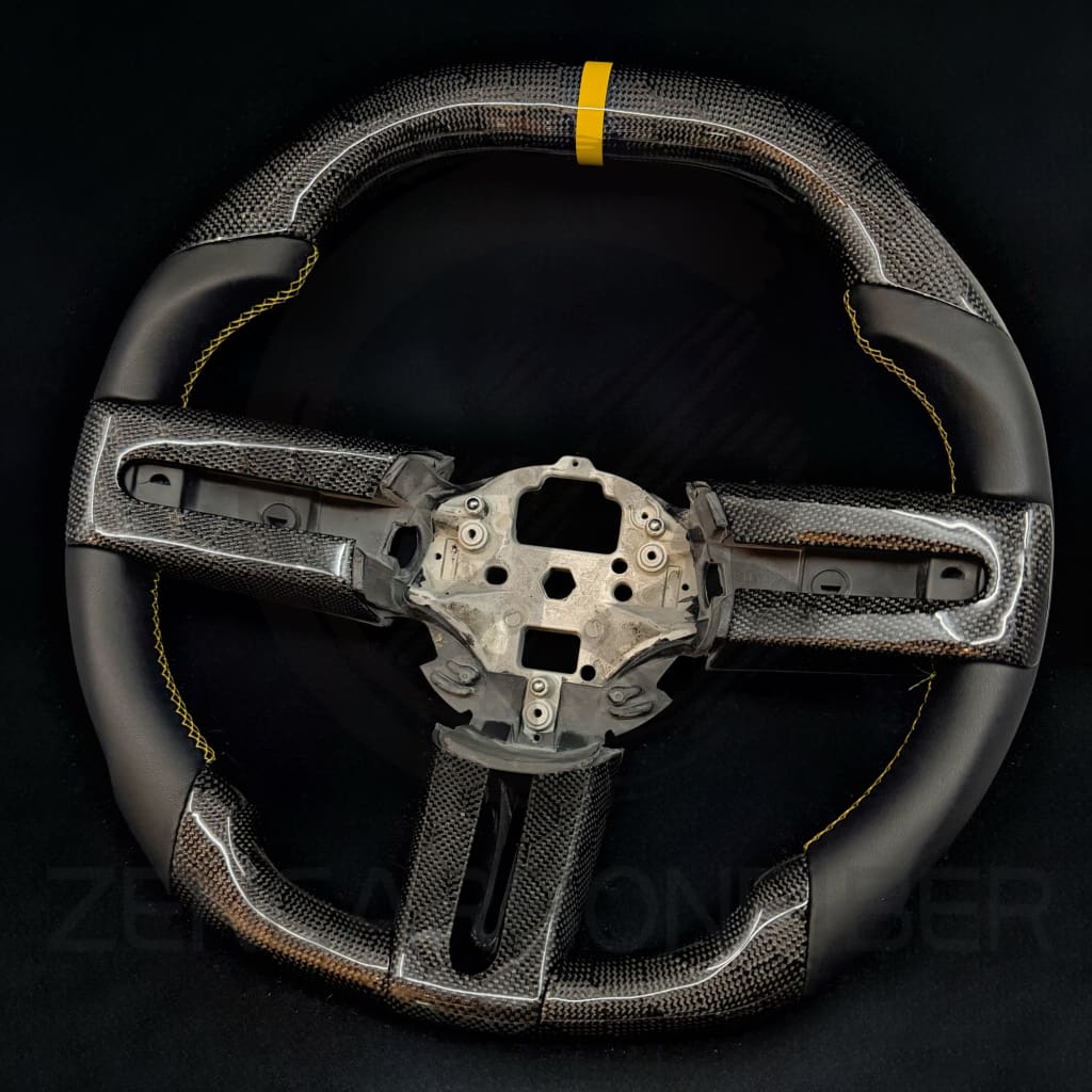 2005-2012 Ford S197 Mustang Carbon Fiber Steering Wheel - Steering Wheels