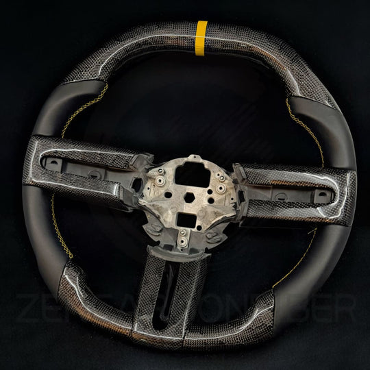 2005-2012 Ford S197 Mustang Carbon Fiber Steering Wheel - Steering Wheels