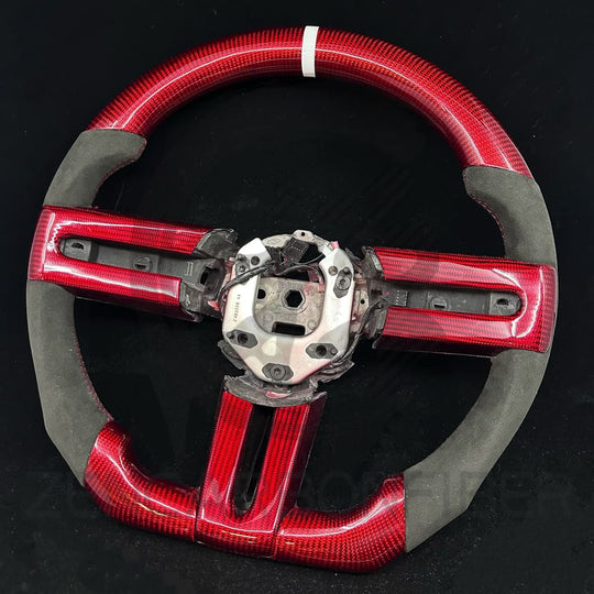 2005-2009 Ford S197 Mustang Carbon Fiber Steering Wheel Steering Wheels