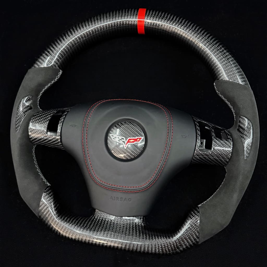 2005-2013 C6 Chevrolet Corvette Carbon Fiber Steering Wheel 2006-2011 Steering Wheels