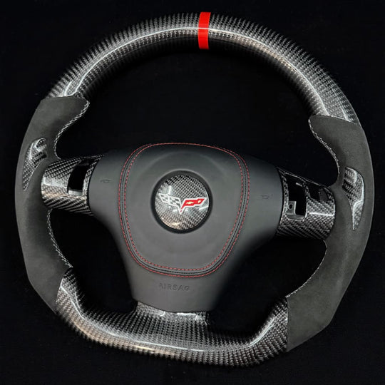 2005-2013 C6 Chevrolet Corvette Carbon Fiber Steering Wheel 2006-2011 Steering Wheels