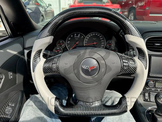 2006-2013 C6 Chevrolet Corvette Custom Carbon Fiber Steering Wheel steering wheel