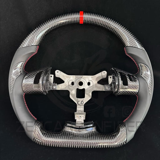 2006-2013 C6 Chevrolet Corvette Custom Carbon Fiber Steering Wheel Steering Wheel