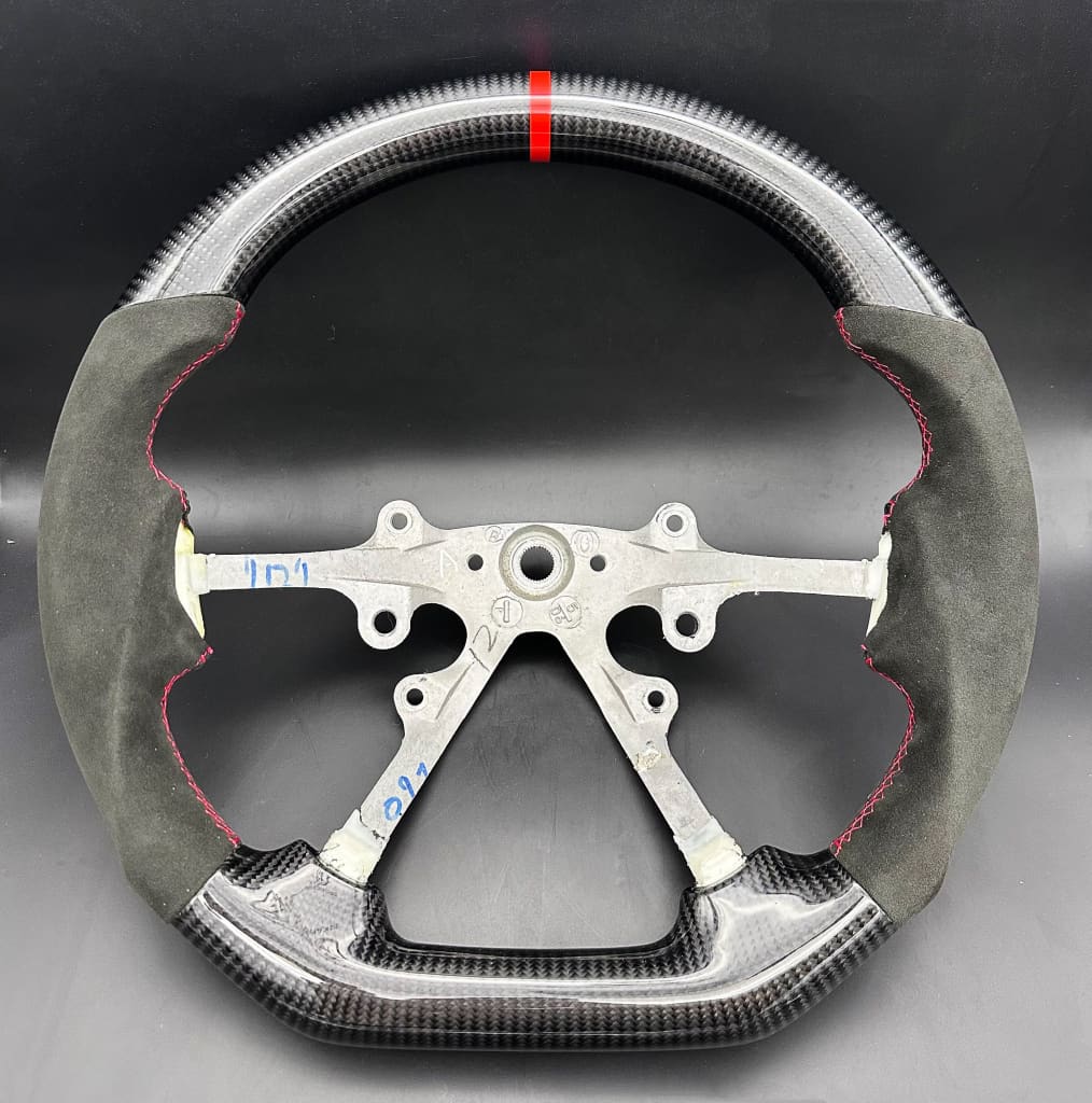 2006-2010 Wk1 Jeep Grand Cherokee Srt8 Carbon Fiber Steering Wheel 2006-2007