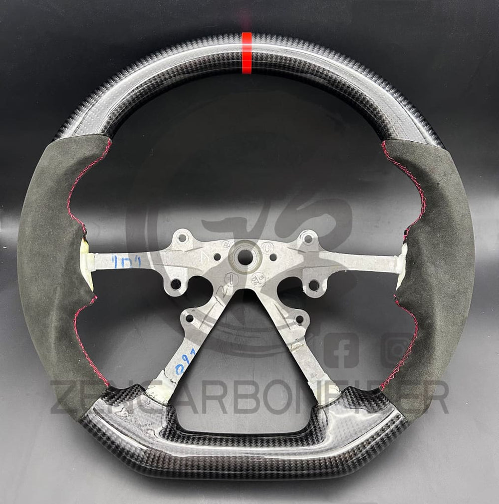 2006-2010 Wk1 Jeep Grand Cherokee Srt8 Carbon Fiber Steering Wheel 2006-2007