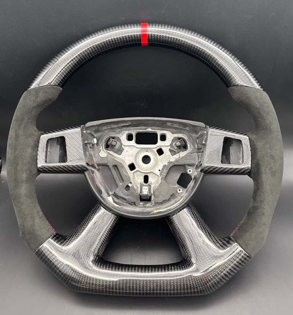 2006-2010 Wk1 Jeep Grand Cherokee Srt8 Carbon Fiber Steering Wheel 2008-2010