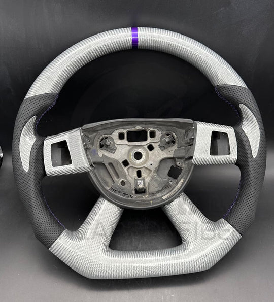 2006-2010 Wk1 Jeep Grand Cherokee Srt8 Carbon Fiber Steering Wheel Steering Wheel