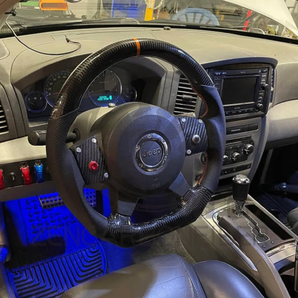 2006-2010 WK1 Jeep Grand Cherokee SRT8 Carbon Fiber Steering Wheel Steering Wheels