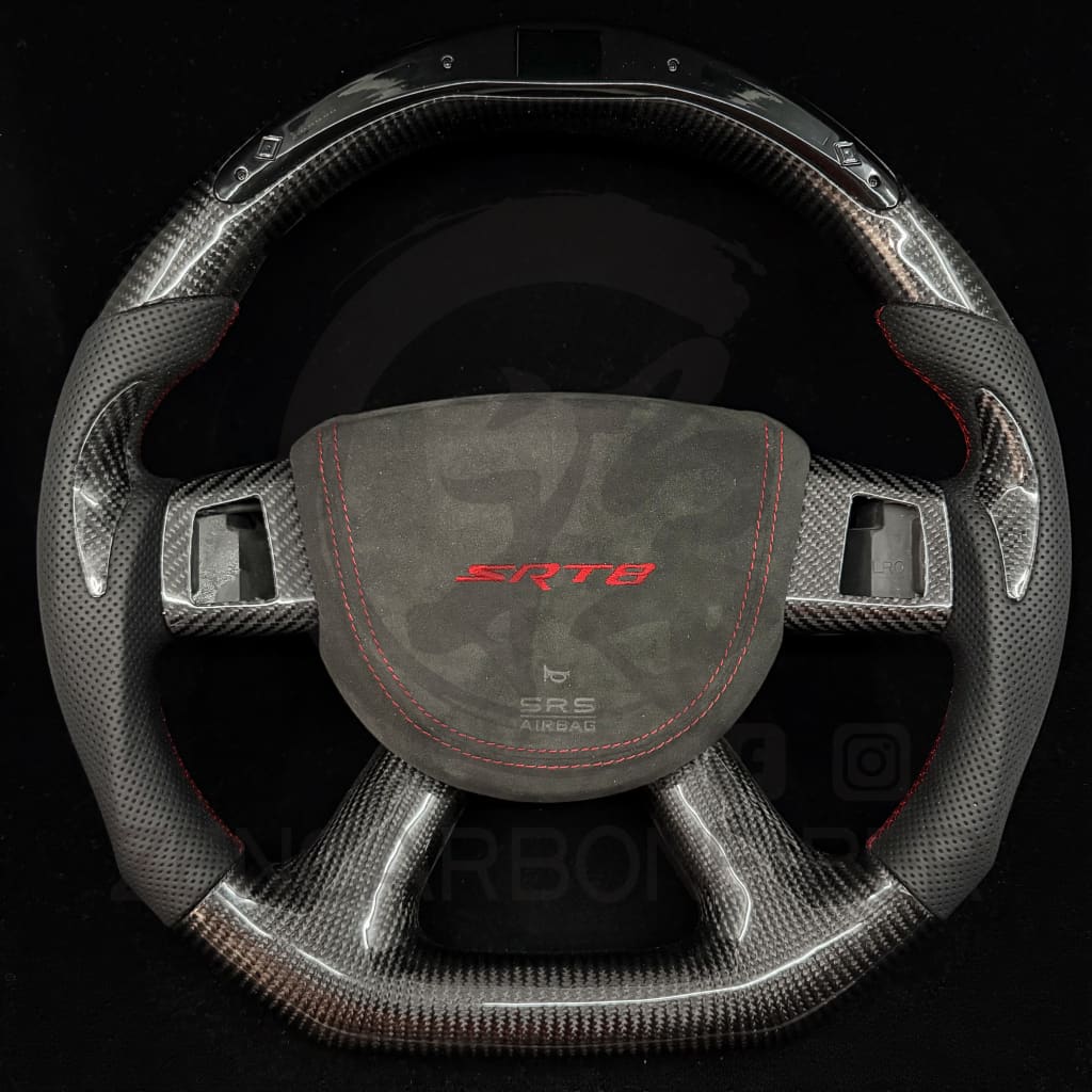 2006-2010 WK1 Jeep Grand Cherokee SRT8 Carbon Fiber Steering Wheel Steering Wheels