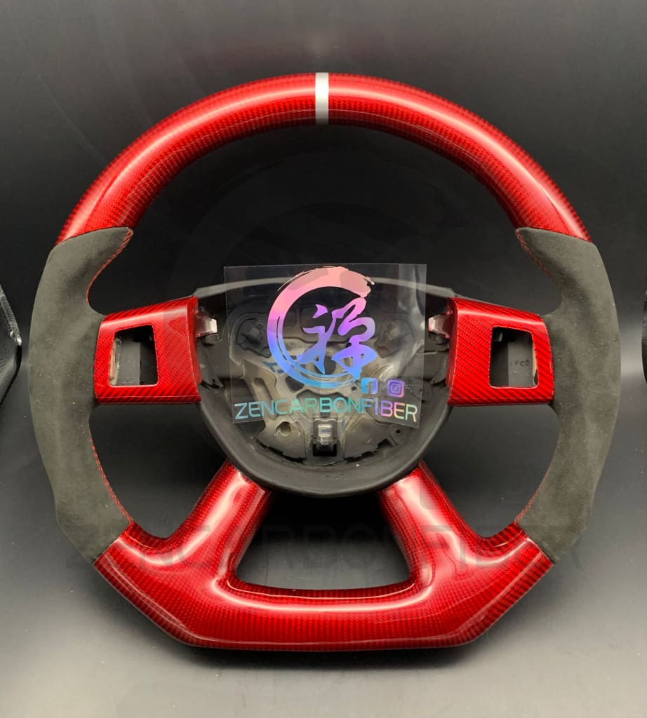 2006-2010 Wk1 Jeep Grand Cherokee Srt8 Carbon Fiber Steering Wheel