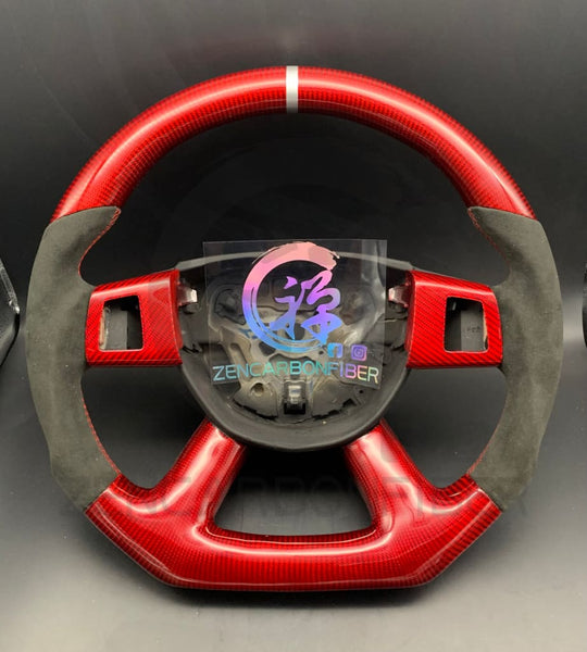 2006-2010 Wk1 Jeep Grand Cherokee Srt8 Carbon Fiber Steering Wheel