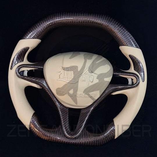 2006-2011 8th gen Honda Civic Carbon Fiber Steering Wheel - Steering Wheels