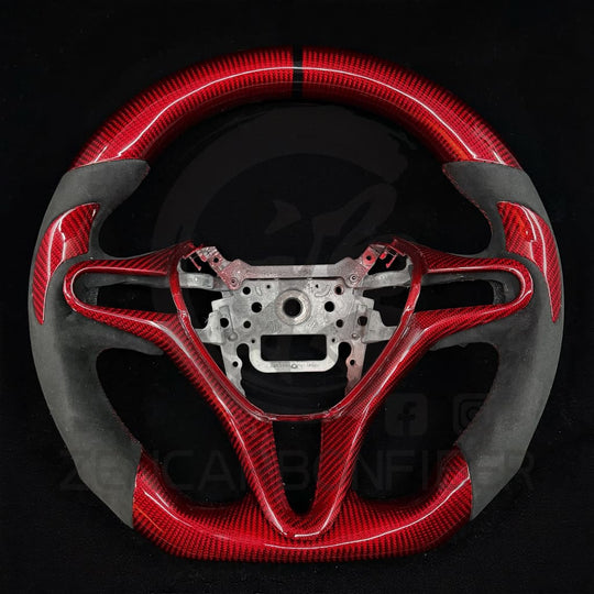 2006-2011 8th gen Honda Civic Carbon Fiber Steering Wheel Steering Wheels