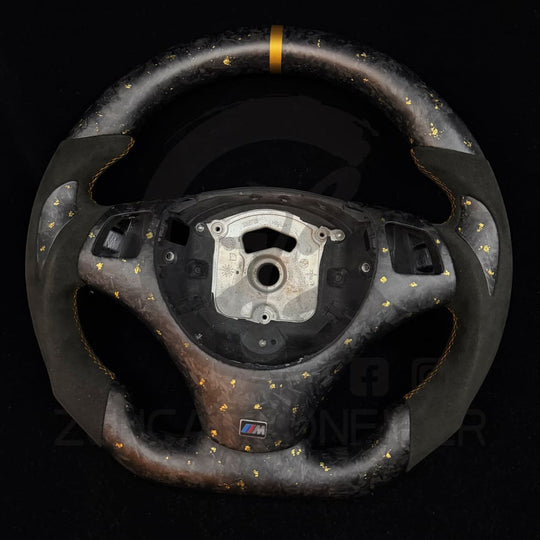 2006-2011 BMW E9X/E8X Sport Carbon Fiber Steering Wheel Steering Wheels