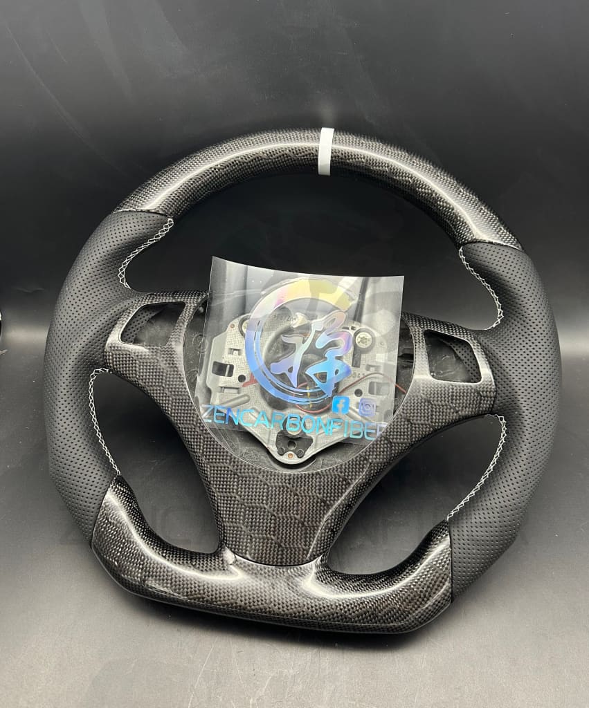 2006-2011 Bmw E90/E91/E93/E82 Sport Carbon Fiber Steering Wheel