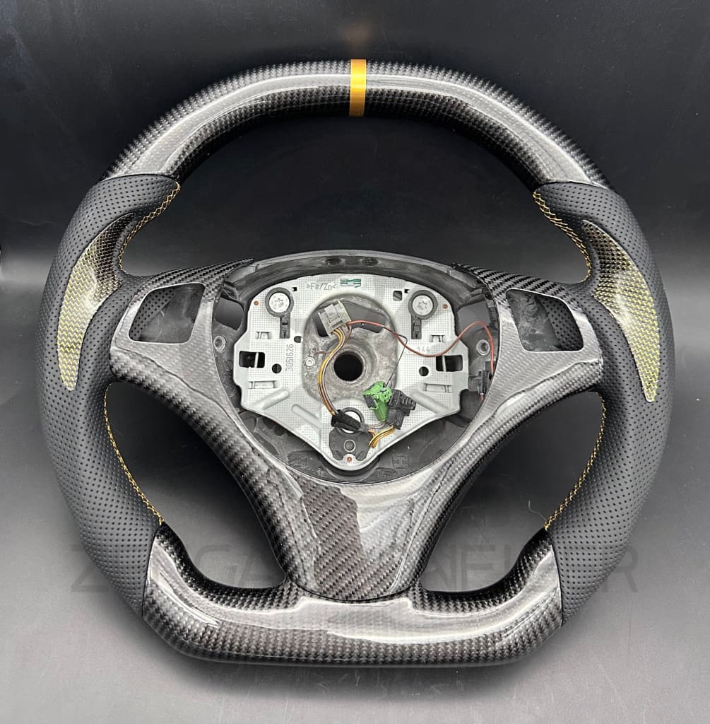 2006-2011 Bmw E9X/E8X Sport Carbon Fiber Steering Wheel Steering Wheel