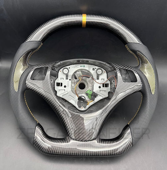 2006-2011 Bmw E9X/E8X Sport Carbon Fiber Steering Wheel Steering Wheel