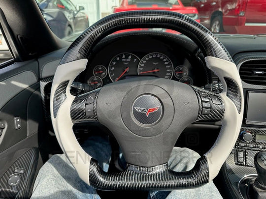 2006-2013 C6 Chevrolet Corvette Custom Carbon Fiber Steering Wheel steering wheel