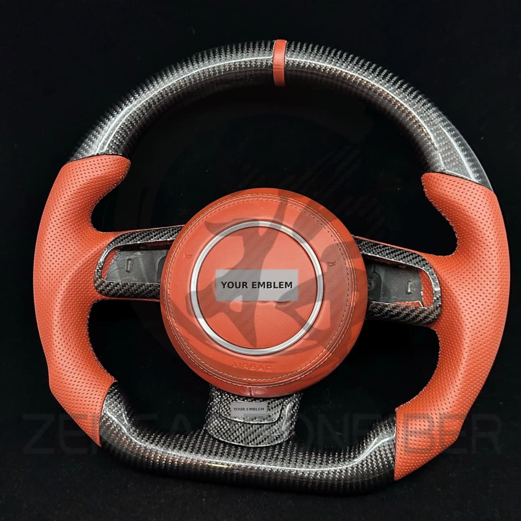 2006-2015 Audi R8/TT Carbon Fiber Steering Wheel - Steering Wheels