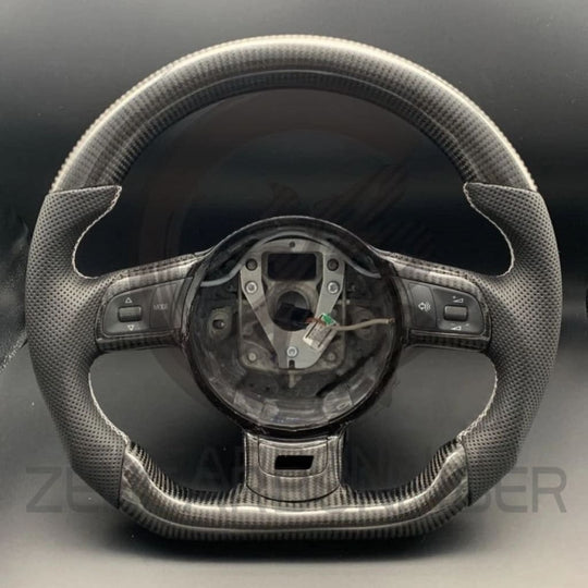 2006-2015 Audi R8/TT Carbon Fiber Steering Wheel - Steering Wheels
