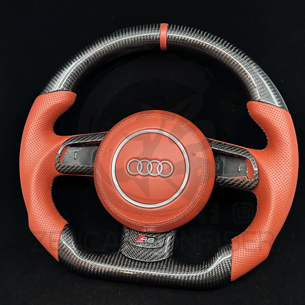 2006-2015 Audi R8/TT Carbon Fiber Steering Wheel Steering Wheels