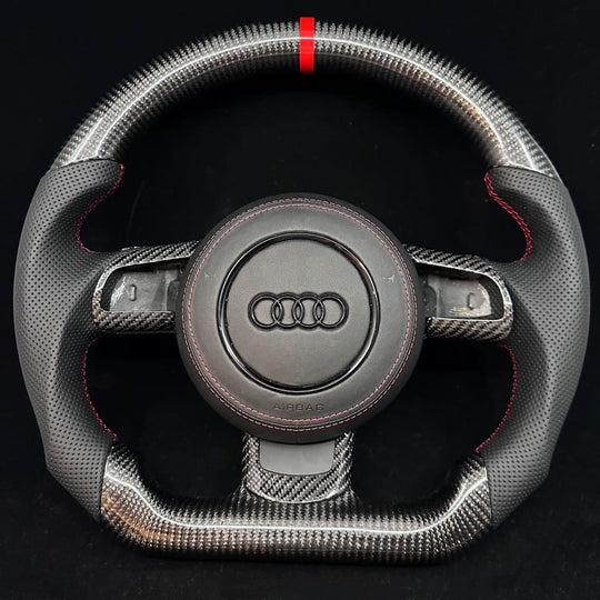 2006-2015 Audi R8/TT Carbon Fiber Steering Wheel Steering Wheels