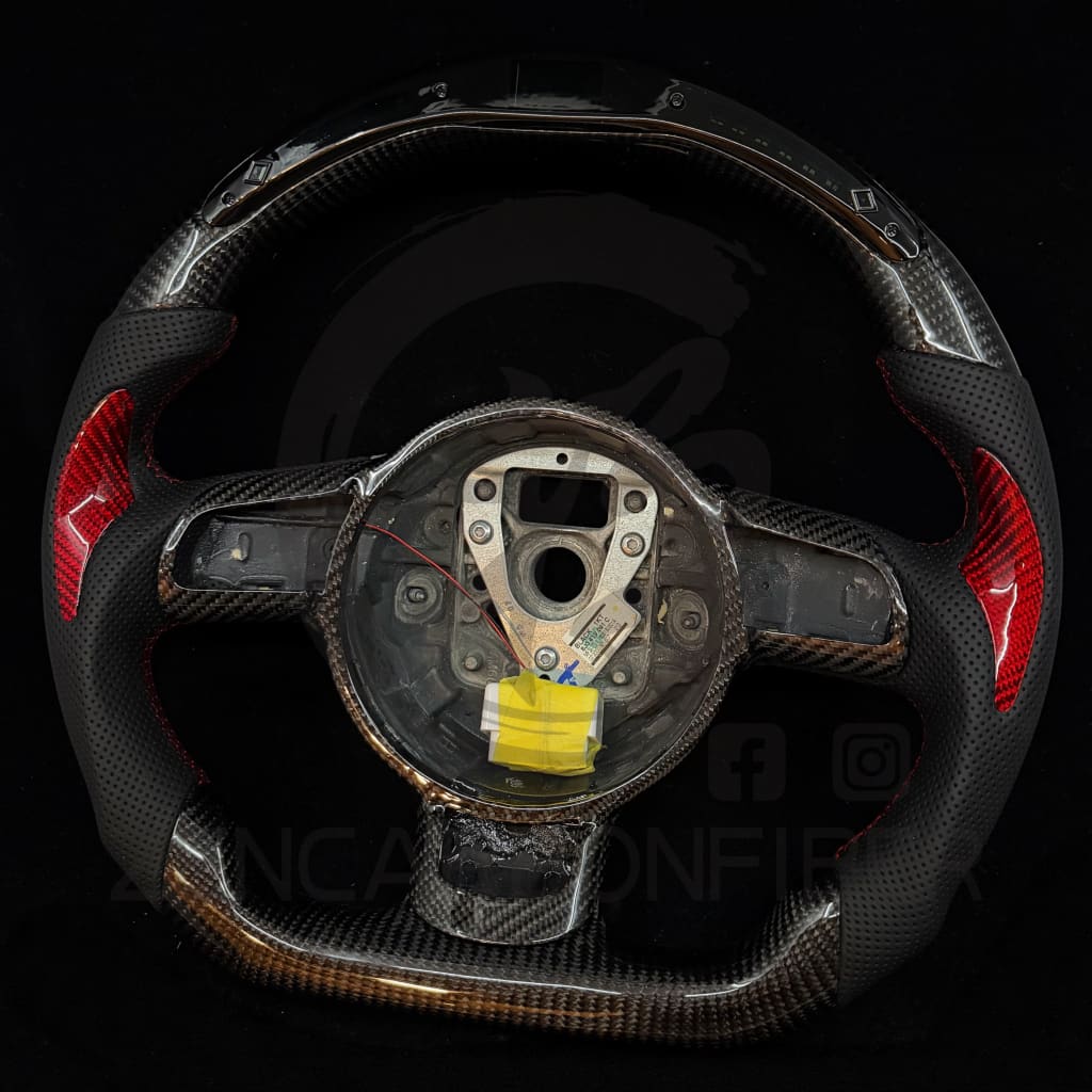 2006-2015 Audi R8/TT Carbon Fiber Steering Wheel Steering Wheels