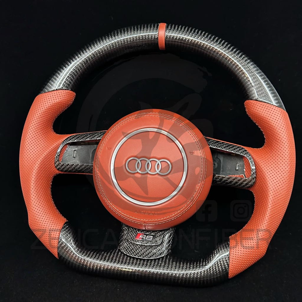 2006-2015 Audi R8/TT Carbon Fiber Steering Wheel Steering Wheels