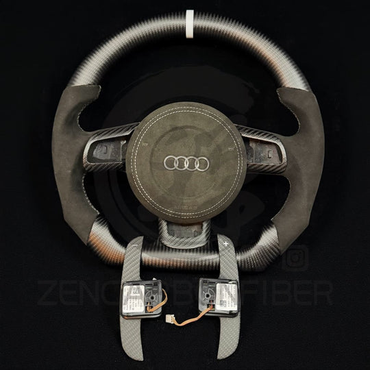 2006-2015 Audi R8/TT Carbon Fiber Steering Wheel Steering Wheels