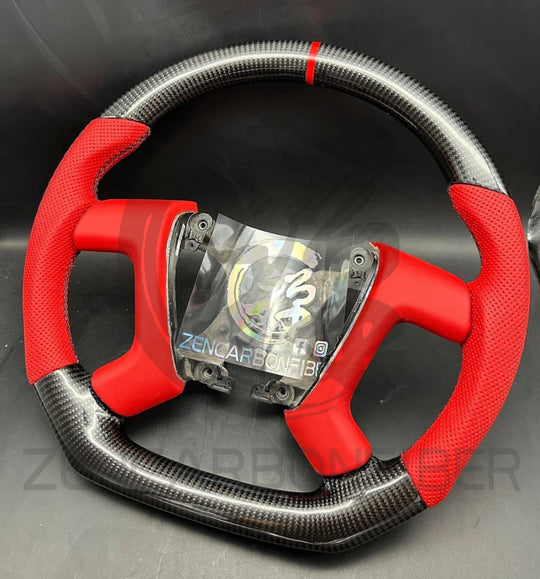2007-2014 Chevrolet Silverado/Gmc Sierra/Cadillac Escalade Carbon Fiber Steering Wheel