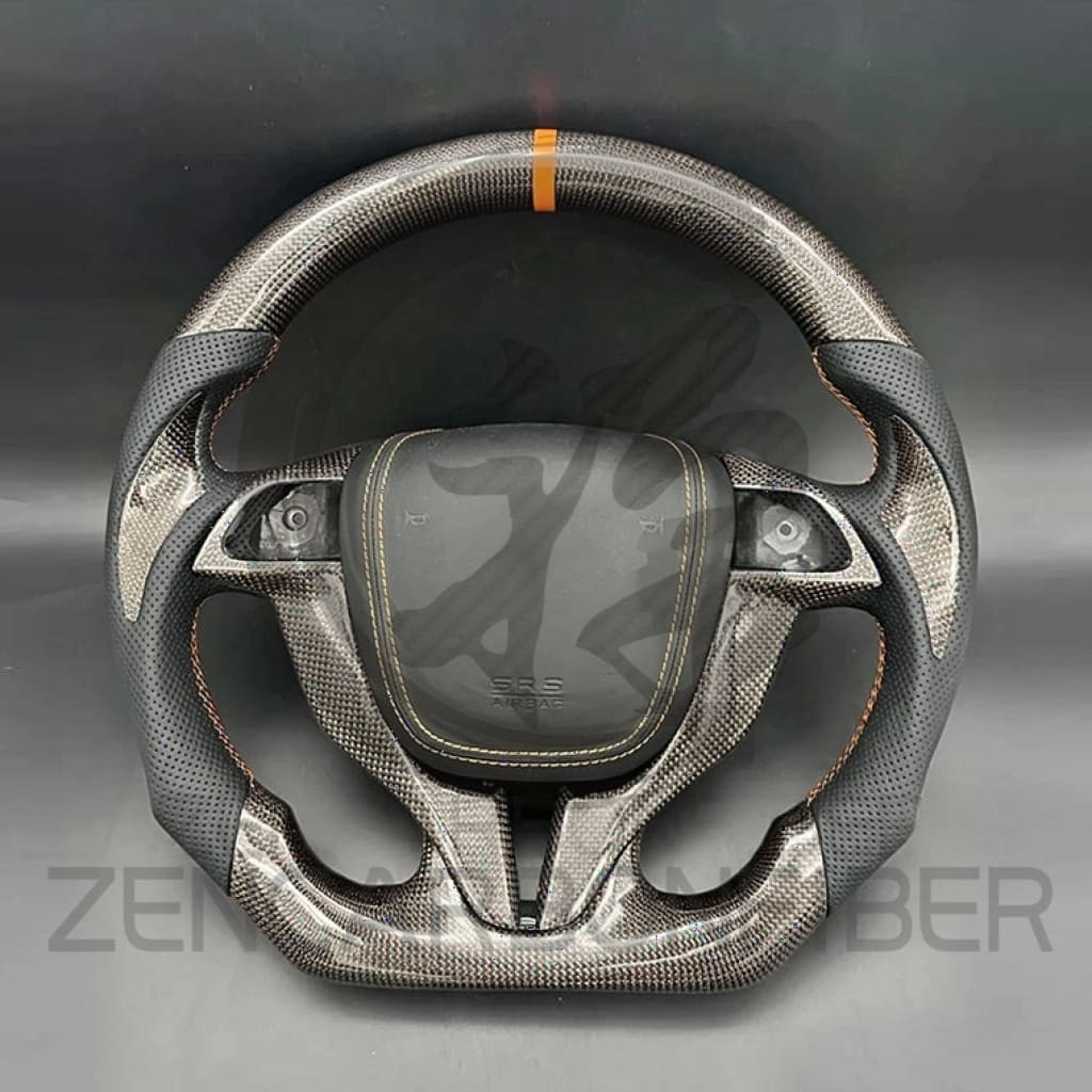 2008-2012 Honda 8th Gen Accord Carbon Fiber Steering Wheel - Steering Wheels