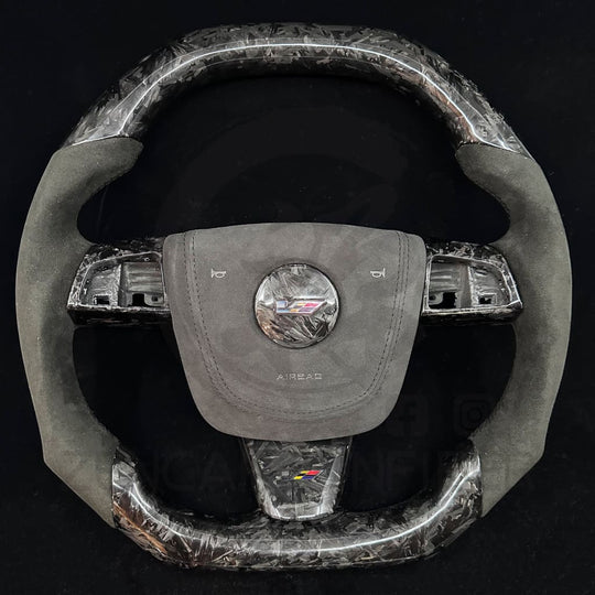 2008-2014 Cadillac CTS/CTS-V Carbon Fiber Steering Wheel Steering Wheels