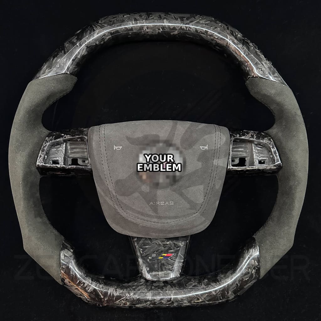 2008-2014 Cadillac CTS/CTS-V Carbon Fiber Steering Wheel - Steering Wheels
