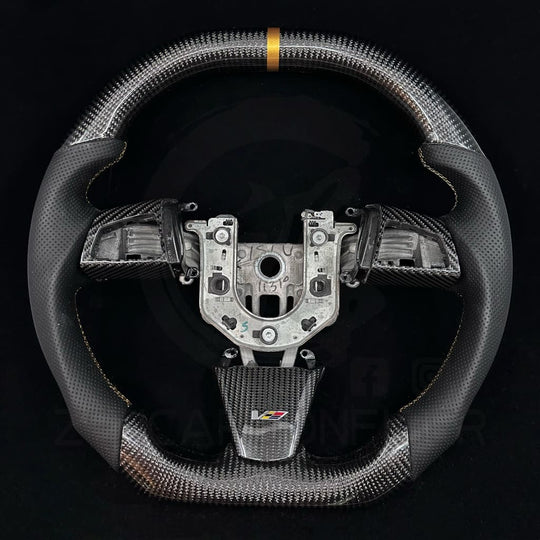 2008-2014 Cadillac CTS/CTS-V Carbon Fiber Steering Wheel Steering Wheels