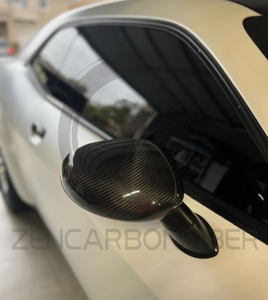 2008 + Dodge Challenger Carbon Fiber Mirror Cap Covers