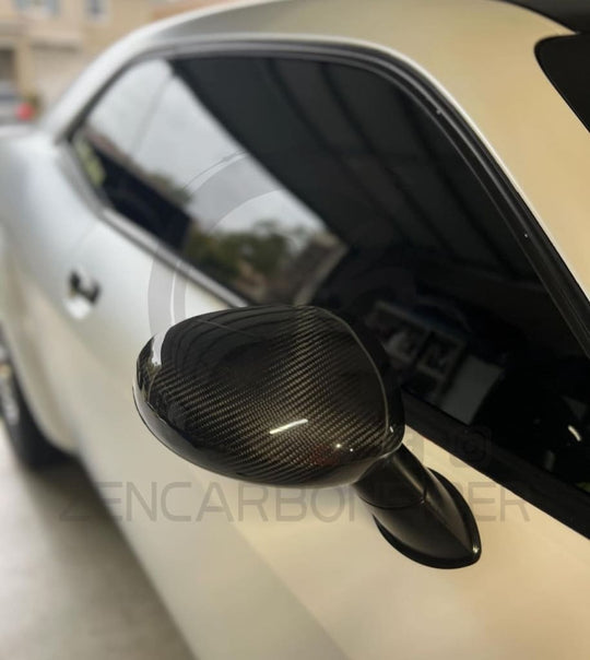 2008 + Dodge Challenger Carbon Fiber Mirror Cap Covers