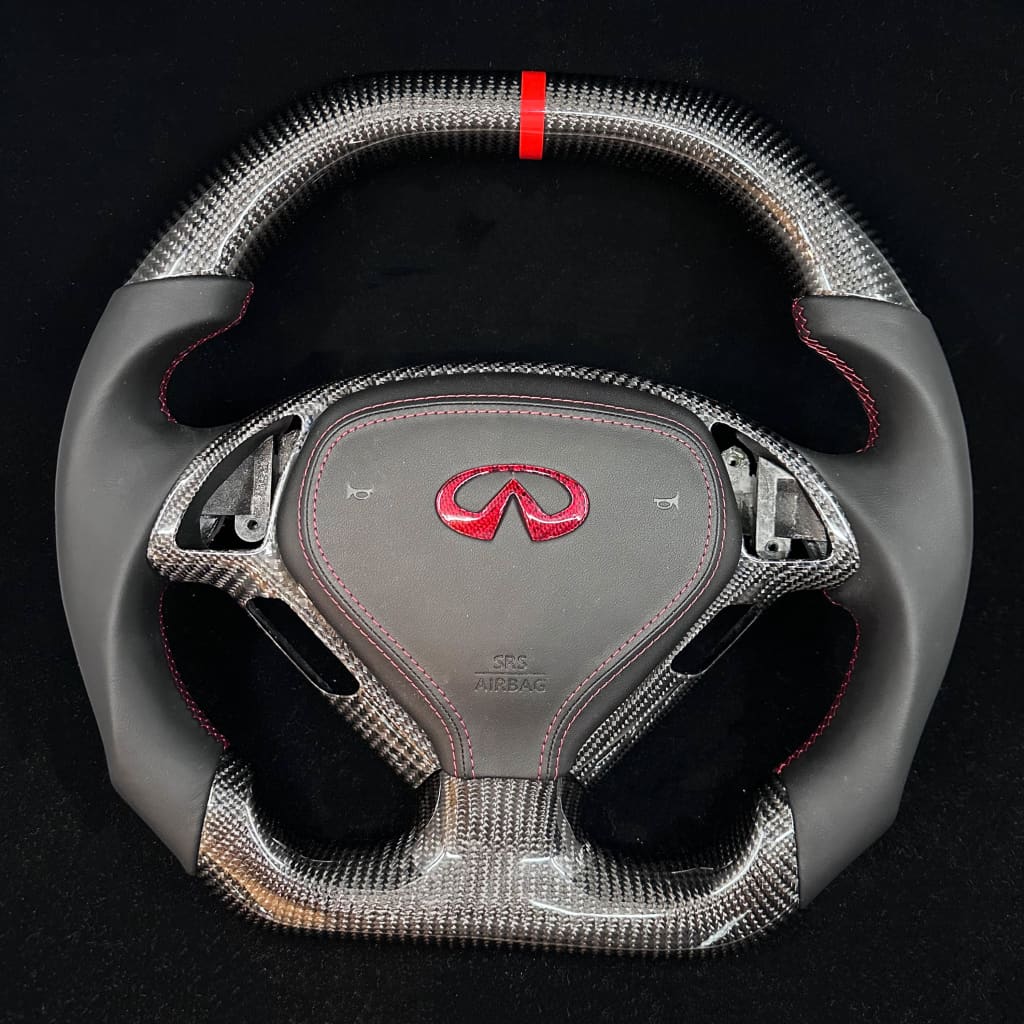 2008 + Infiniti G37 Carbon Fiber Steering Wheel Steering Wheels