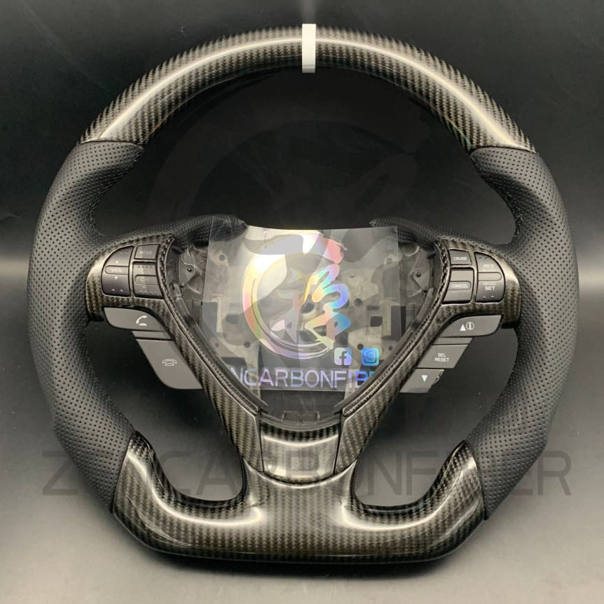 2009-2014 Acura Tl Carbon Fiber Steering Wheel