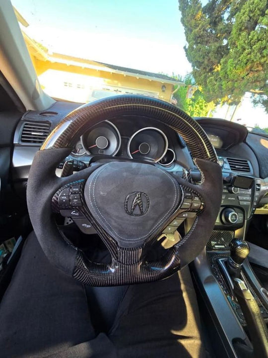 2009-2014 Acura Tl Carbon Fiber Steering Wheel