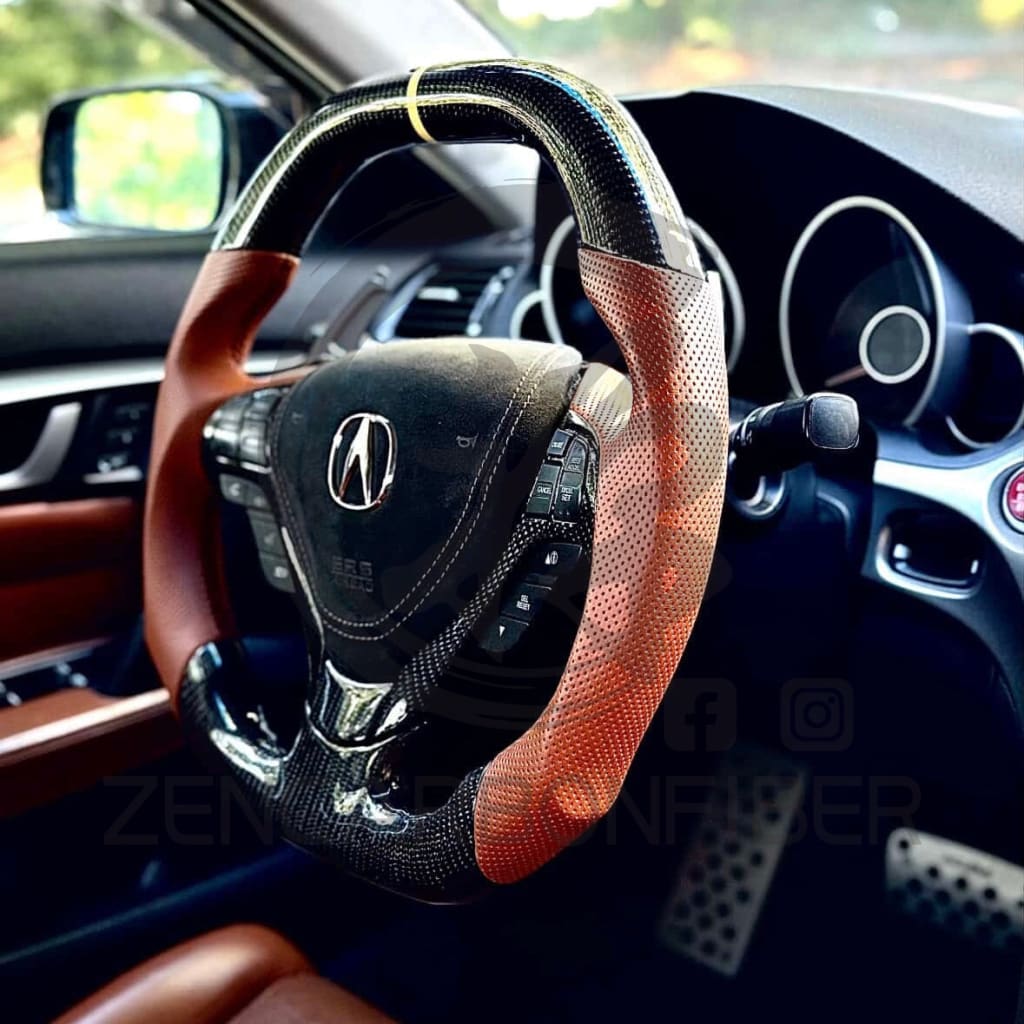 2009-2014 Acura TL Carbon Fiber Steering Wheel Steering Wheels